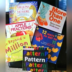 Children's Math Book Set (5 Books)
